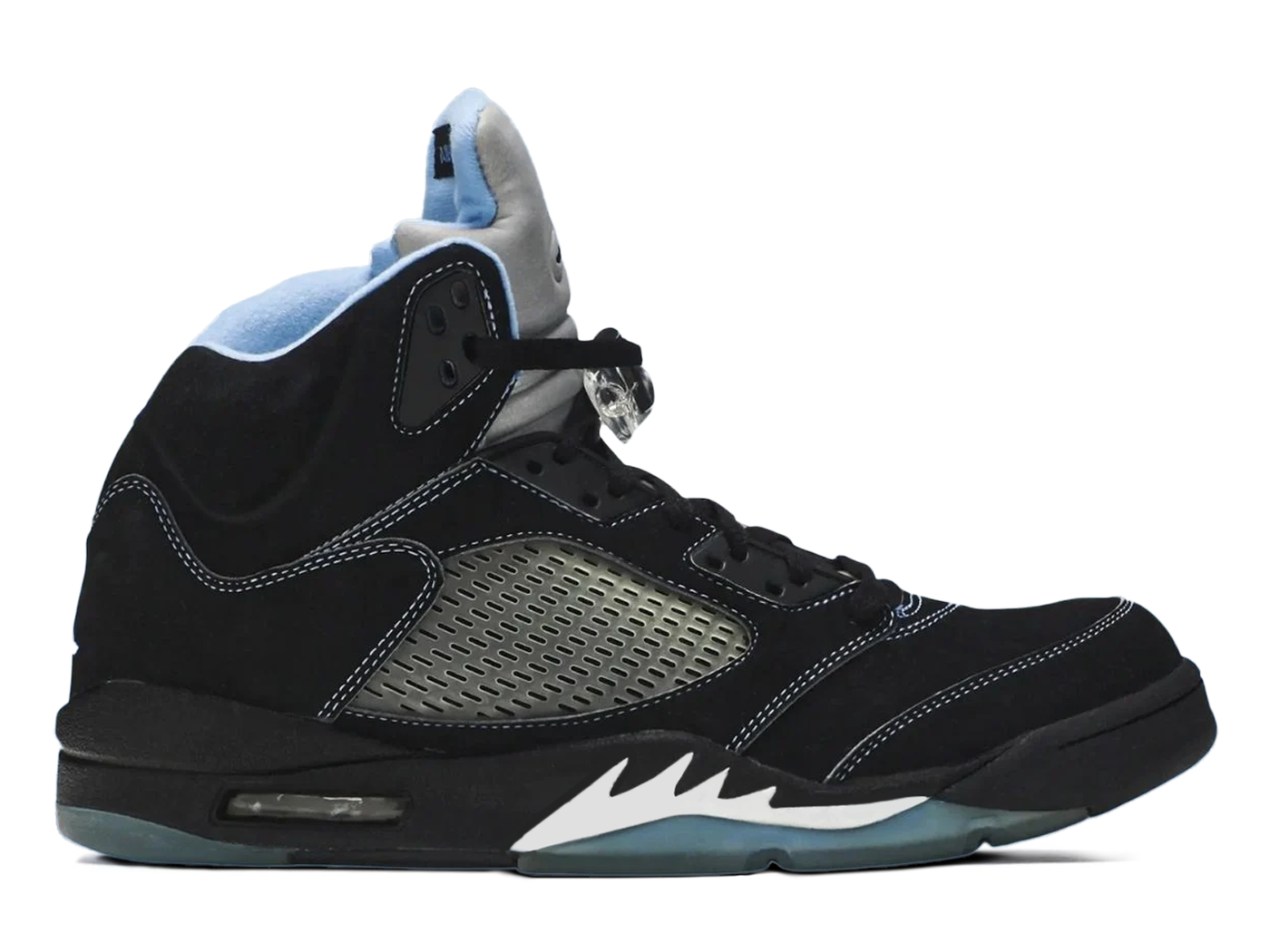 Jordan 5 'Black/University Blue'