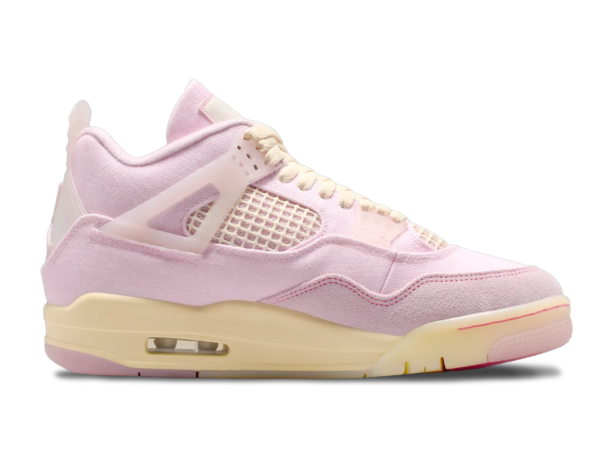 Jordan 4 'Denim Iced Carmine'