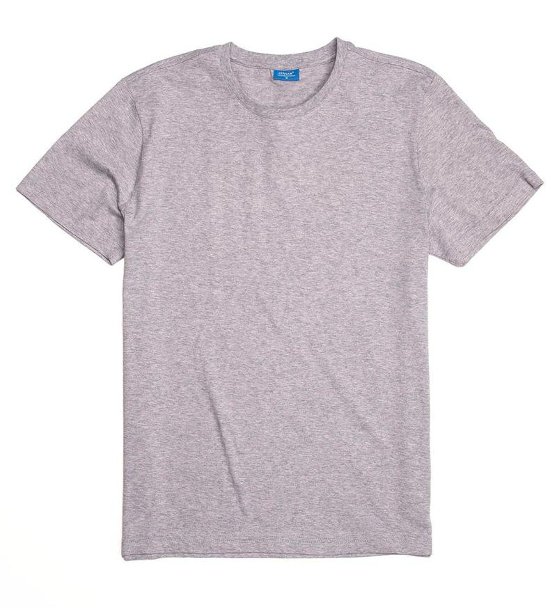 City Lab Fitted T-Shirt, Crew Heather Grey (0208R)