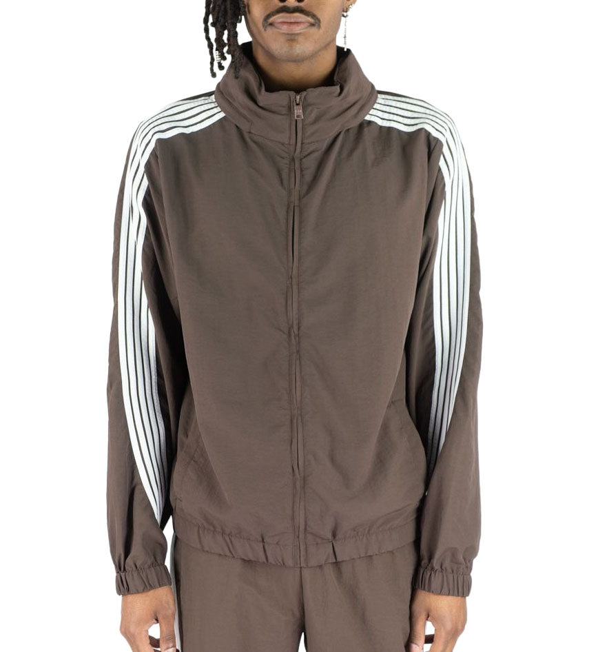 Rebel Minds Bent Stripes Nylon Jacket