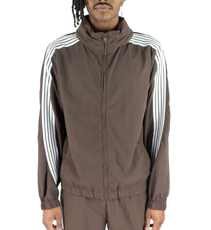 Rebel Minds Bent Stripes Nylon Jacket