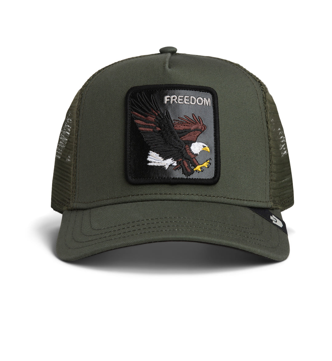 Freedom Eagle Trucker – Palm | Goorin Bros (101-2541PAL)