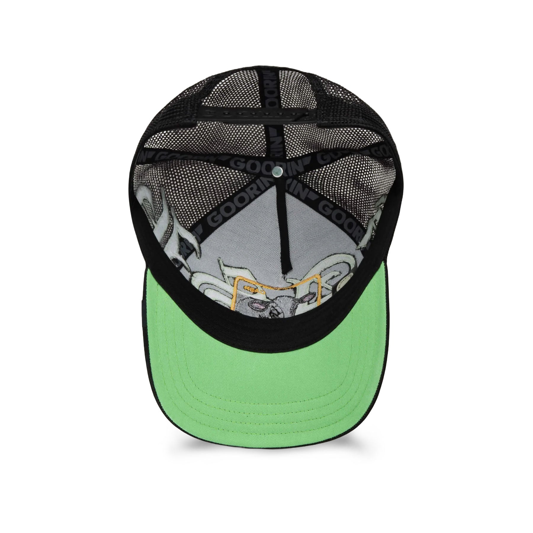 Goorin Bros. Old English Cash Trucker Void 101-2614BLK | Pro Feet