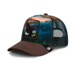 Goorin Bros. Eagle In The Element Trucker Ground 101-2702GRO | Pro Feet