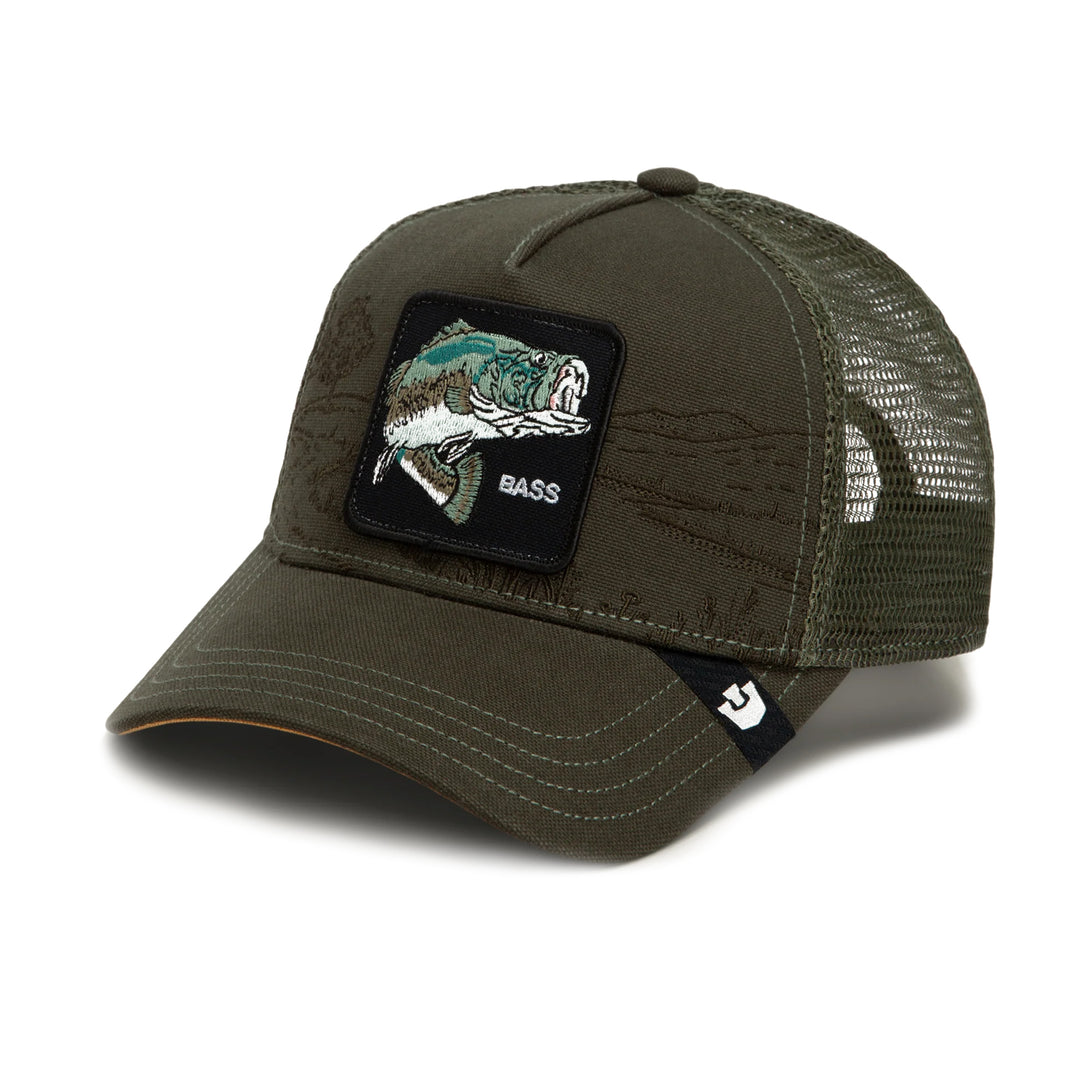 Goorin Bros Badlands Bass Trucker Hat Palm 101-3123-PAL | Pro Feet