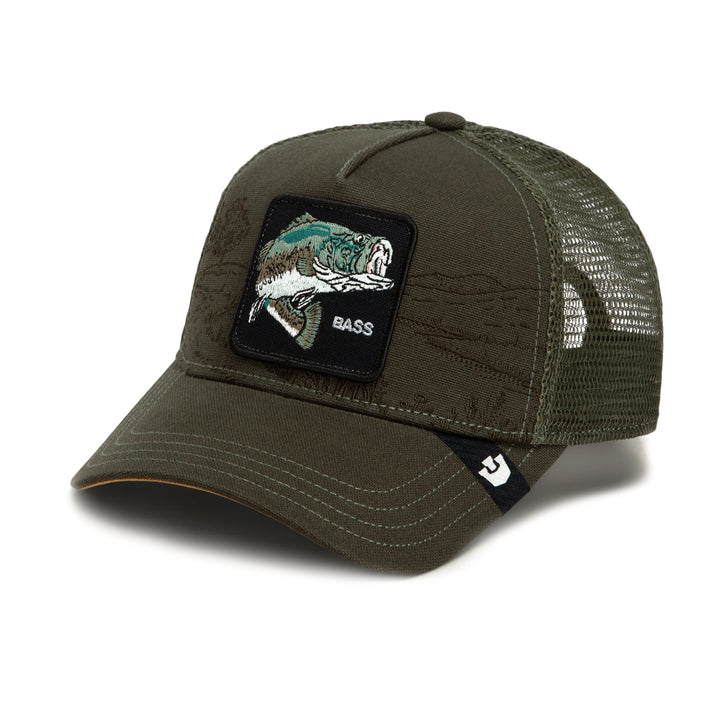 Goorin Bros Badlands Bass Trucker Hat Palm 101-3123-PAL | Pro Feet