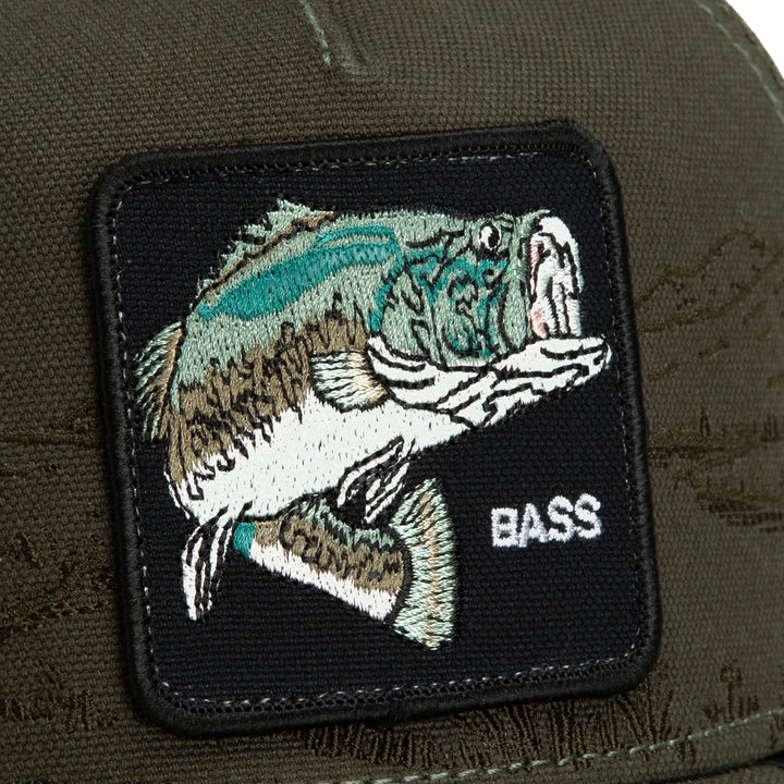 Goorin Bros Badlands Bass Trucker Hat Palm 101-3123-PAL | Pro Feet