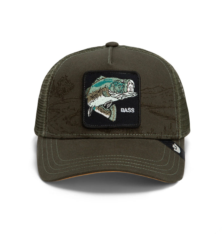 Goorin Bros Badlands Bass Trucker Hat Palm 101-3123-PAL | Pro Feet