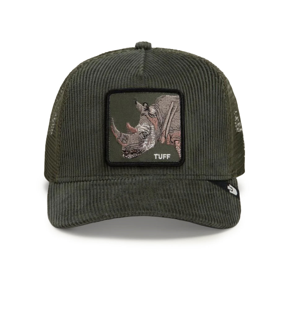 Goorin Bros Corduroy Tuff Trucker Hat Palm 101-3182-PAL | Pro Feet