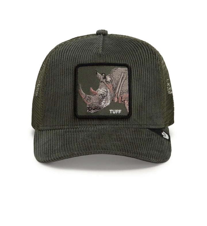 Goorin Bros Corduroy Tuff Trucker Hat Palm 101-3182-PAL | Pro Feet