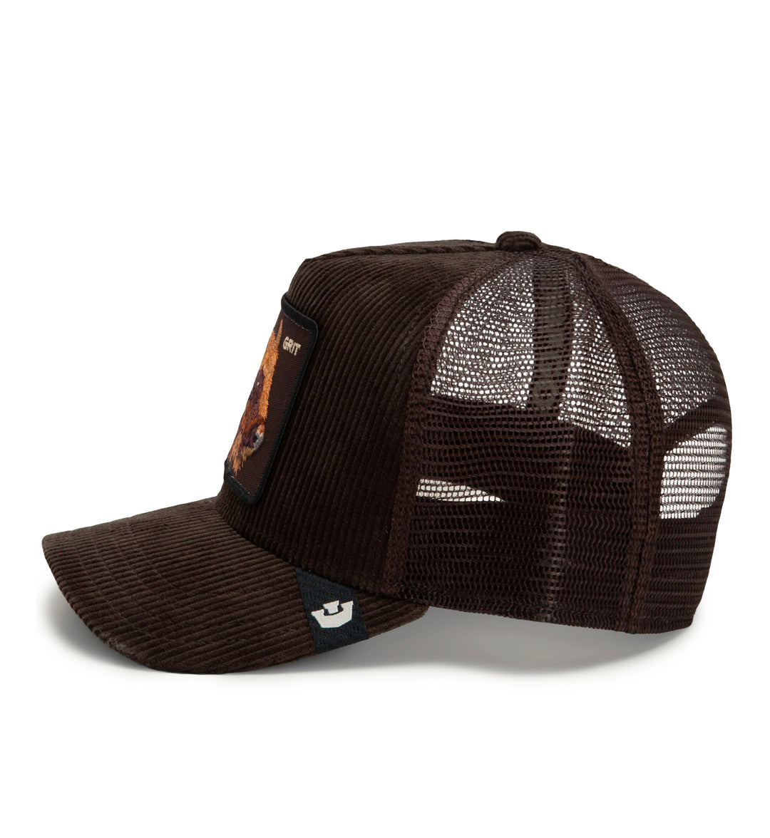 Goorin Bros Corduroy Grit Trucker Hat Ground 101-3185-GRO | Pro Feet