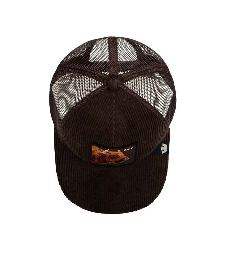 Goorin Bros Corduroy Grit Trucker Hat Ground 101-3185-GRO | Pro Feet