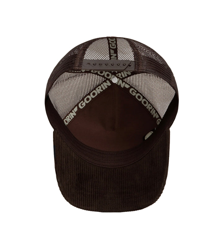 Goorin Bros Corduroy Grit Trucker Hat Ground 101-3185-GRO | Pro Feet