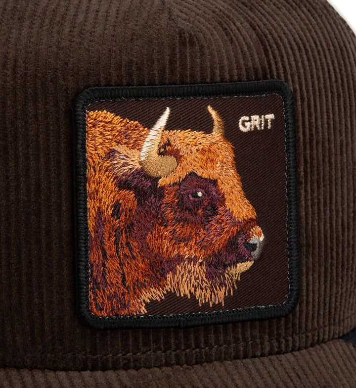 Goorin Bros Corduroy Grit Trucker Hat Ground 101-3185-GRO | Pro Feet
