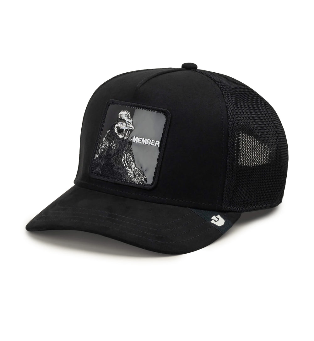 Goorin Bros Black Out Rooster Trucker Hat Void 101-3838-VOI | Pro Feet