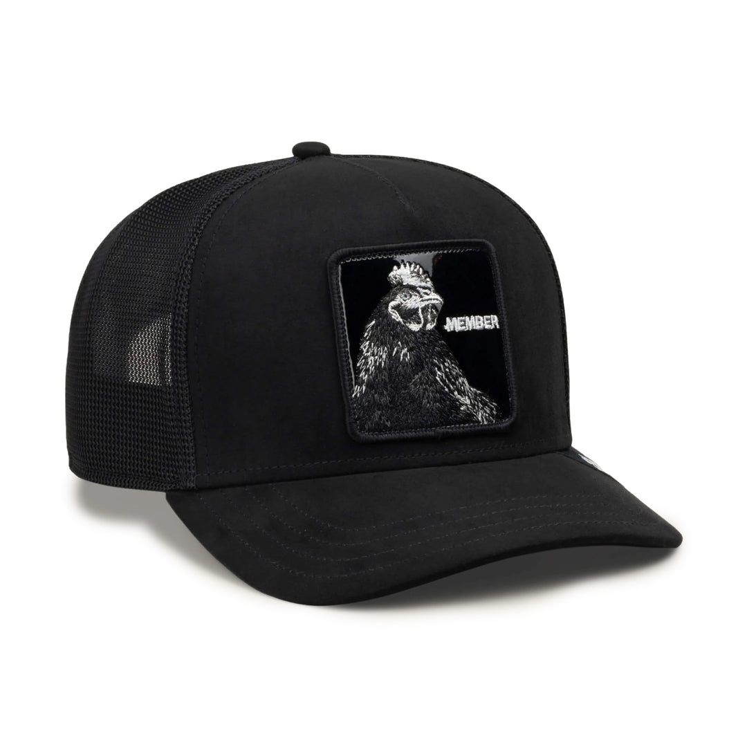 Goorin Bros Black Out Rooster Trucker Hat Void 101-3838-VOI | Pro Feet