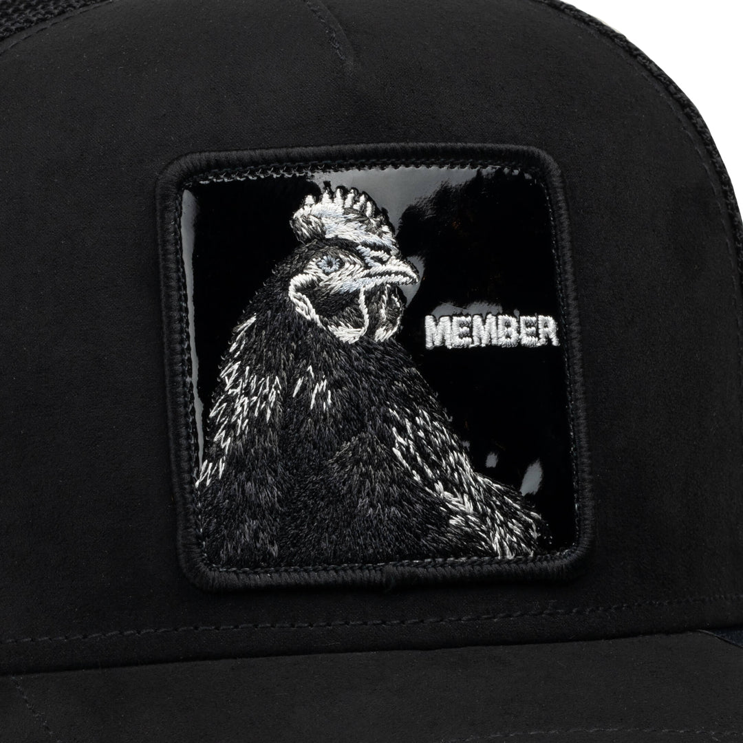 Goorin Bros Black Out Rooster Trucker Hat Void 101-3838-VOI | Pro Feet