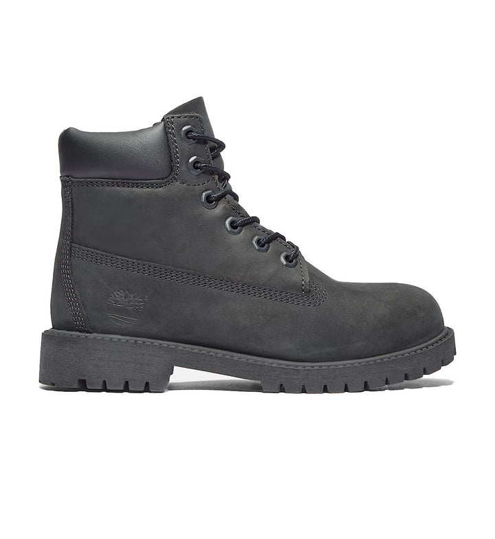 Timberland Premium 6-Inch Waterproof Boot GS Black Nubuck TB012907001 | Pro Feet
