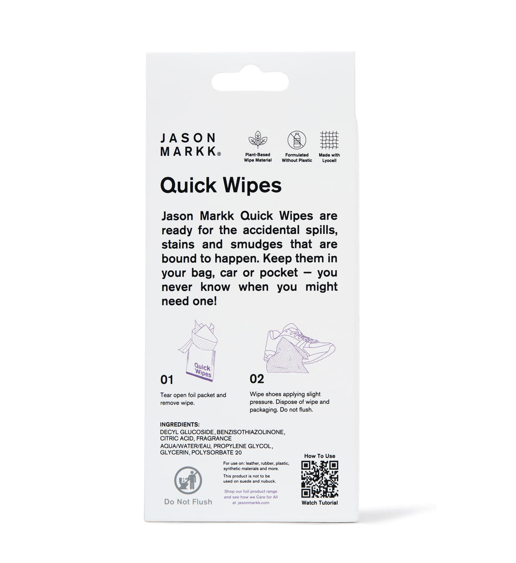 Jason Markk Quick Wipes 12 Pack 130710 | Pro Feet