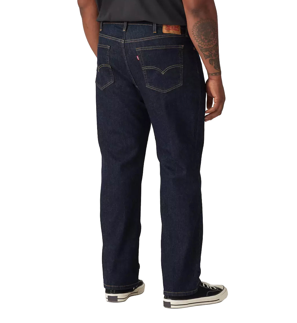 Person wearing Levi’s 541™ Athletic Taper Fit Men’s Jeans (Big & Tall) — Dark Wash