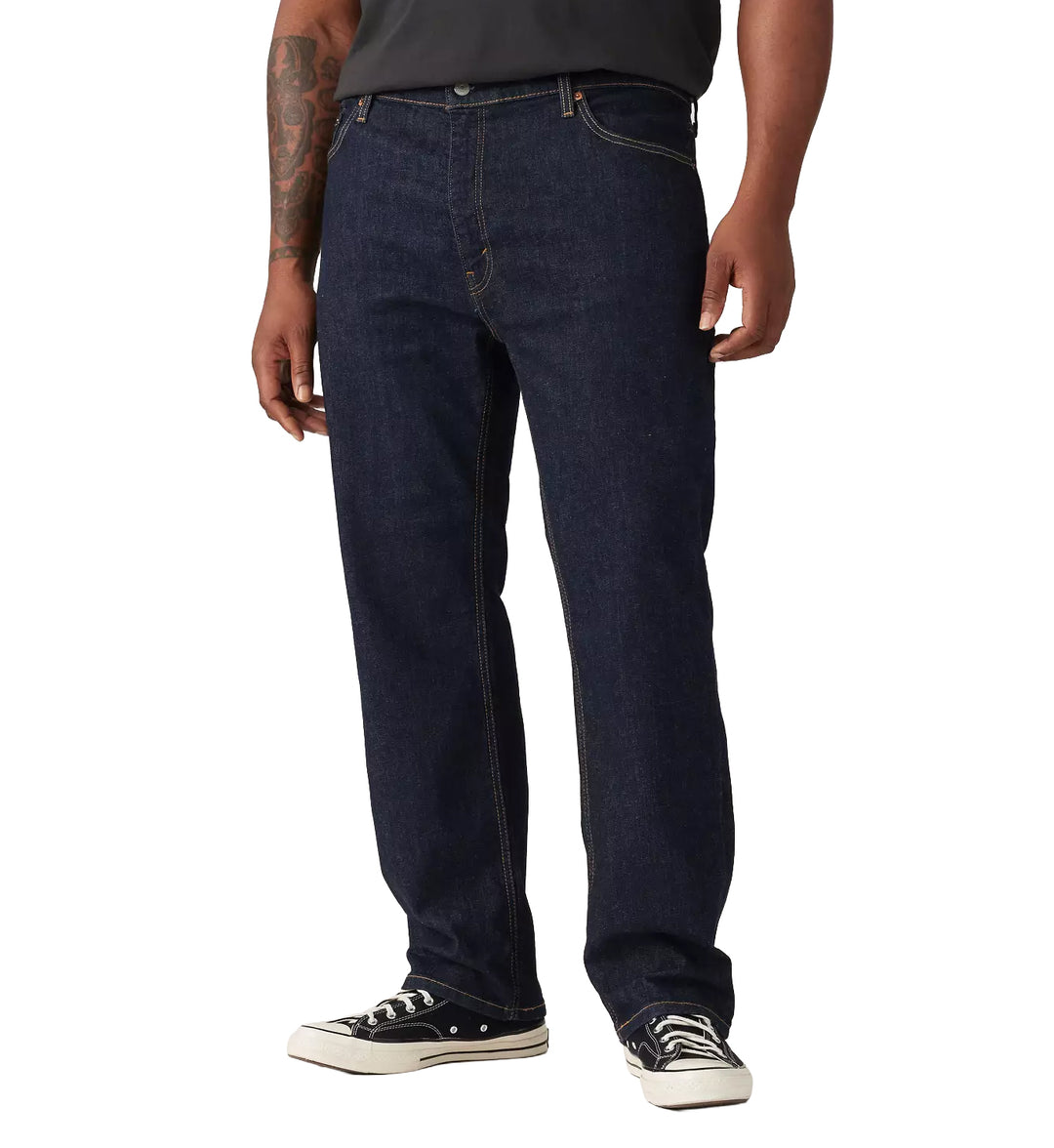 Person wearing Levi’s 541™ Athletic Taper Fit Men’s Jeans (Big & Tall) — Dark Wash