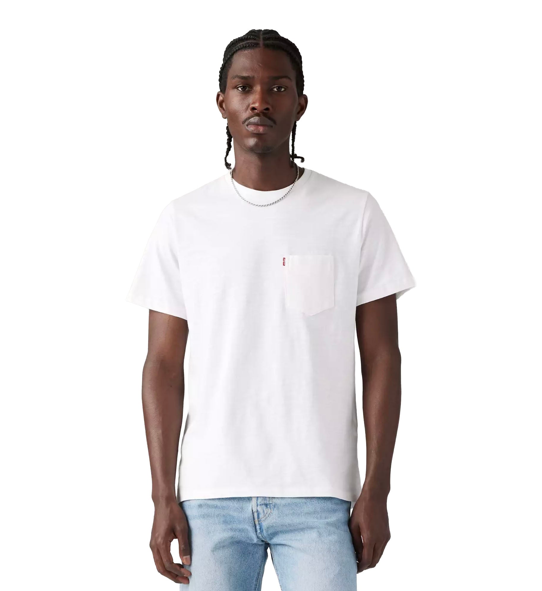 Levi’s Classic Pocket T-Shirt (Black, White, Olive, Grey)