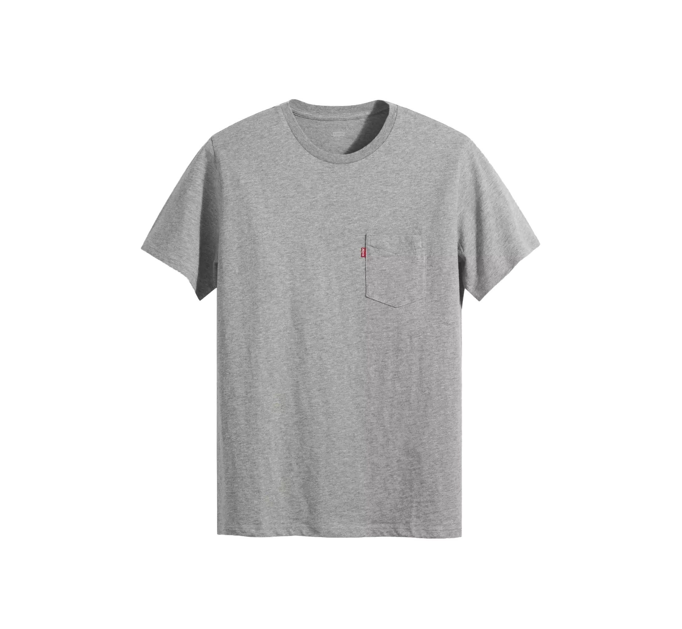 Levi’s Classic Pocket T-Shirt (Black, White, Olive, Grey)