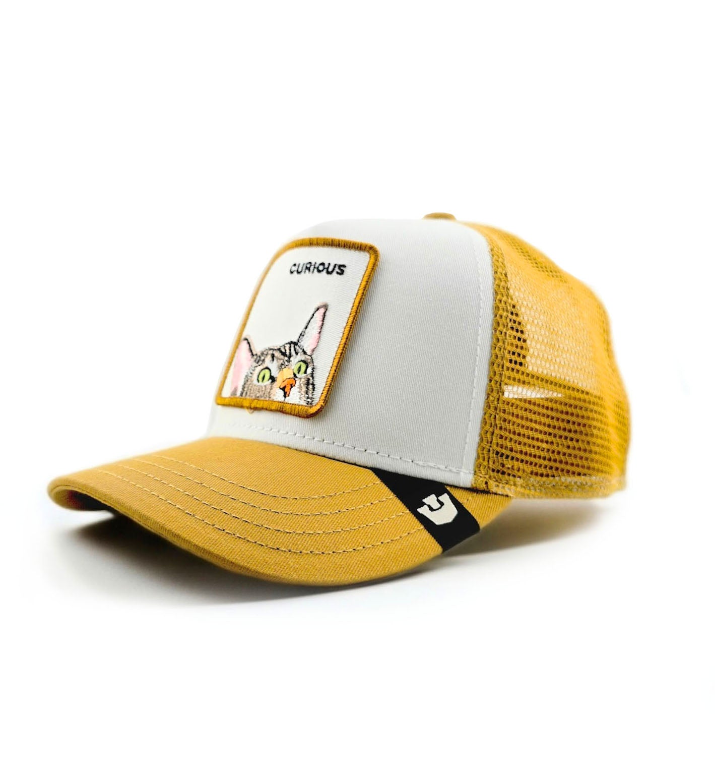 Goorin Bros. Curious Cat Mini Trucker Amber 201-0107-AMB | Pro Feet