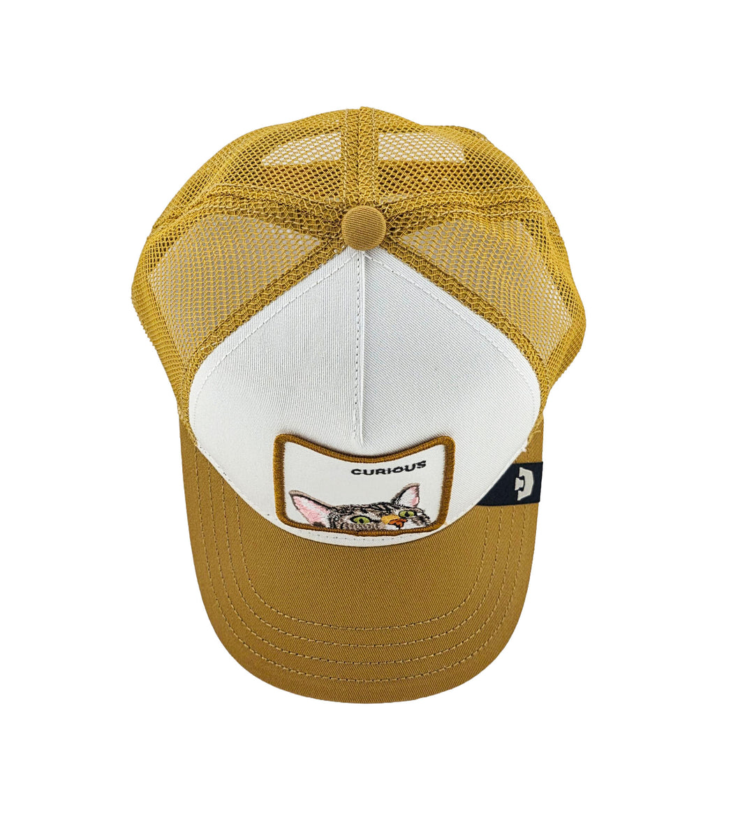 Goorin Bros. Curious Cat Mini Trucker Amber 201-0107-AMB | Pro Feet