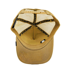 Goorin Bros. Curious Cat Mini Trucker Amber 201-0107-AMB | Pro Feet