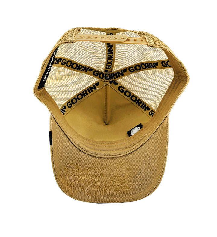 Goorin Bros. Curious Cat Mini Trucker Amber 201-0107-AMB | Pro Feet