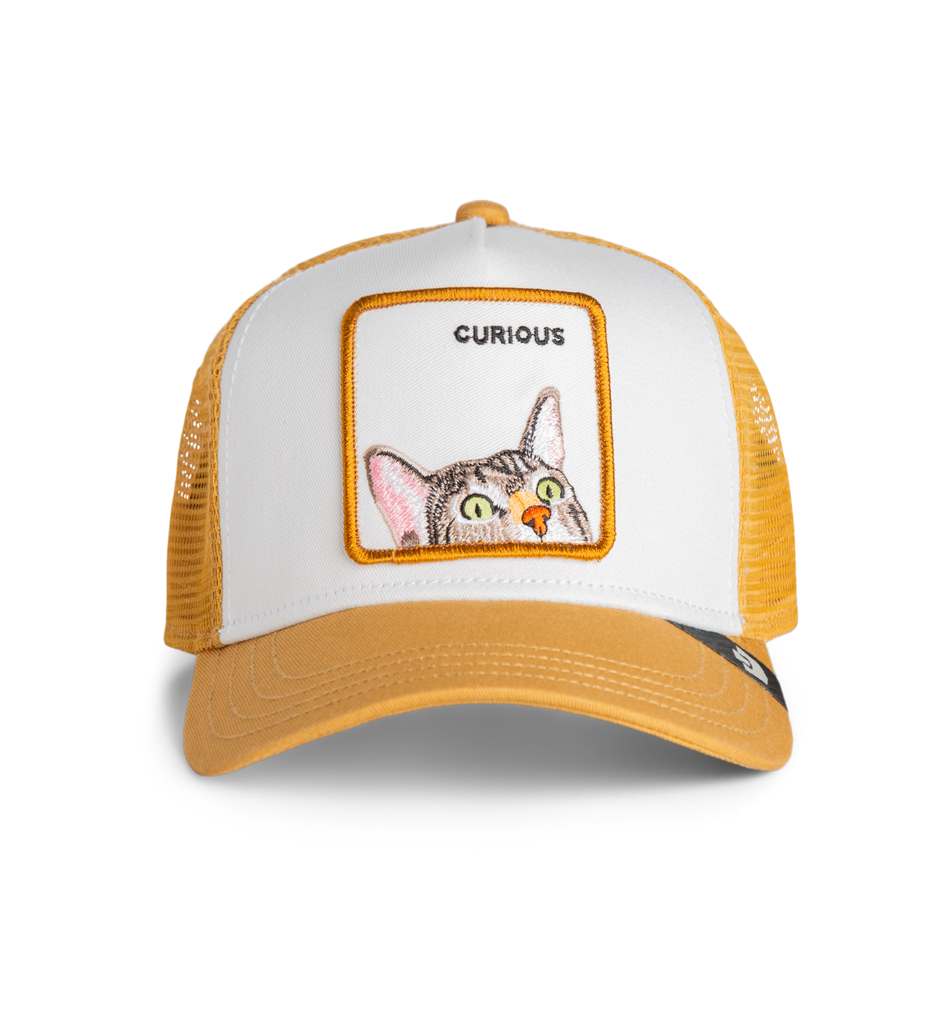 Goorin Bros. Curious Cat Mini Trucker Amber 201-0107-AMB | Pro Feet