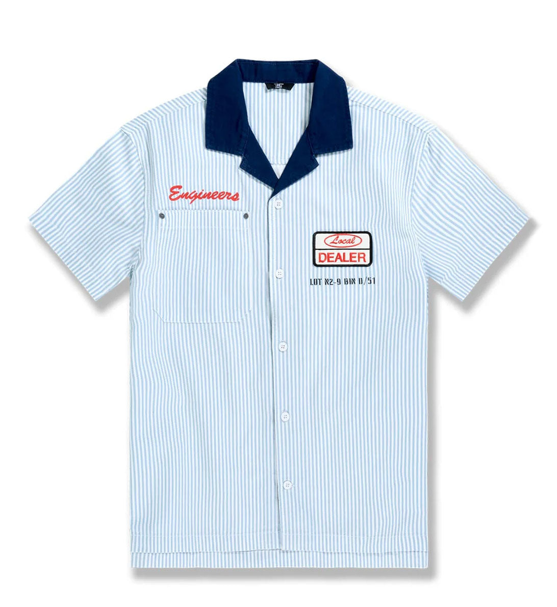 Jordan Craig Re-Up Mechanic Shirt Bengal Stripe 2058-3F | Pro Feet