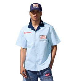 Jordan Craig Re-Up Mechanic Shirt Bengal Stripe 2058-3F | Pro Feet