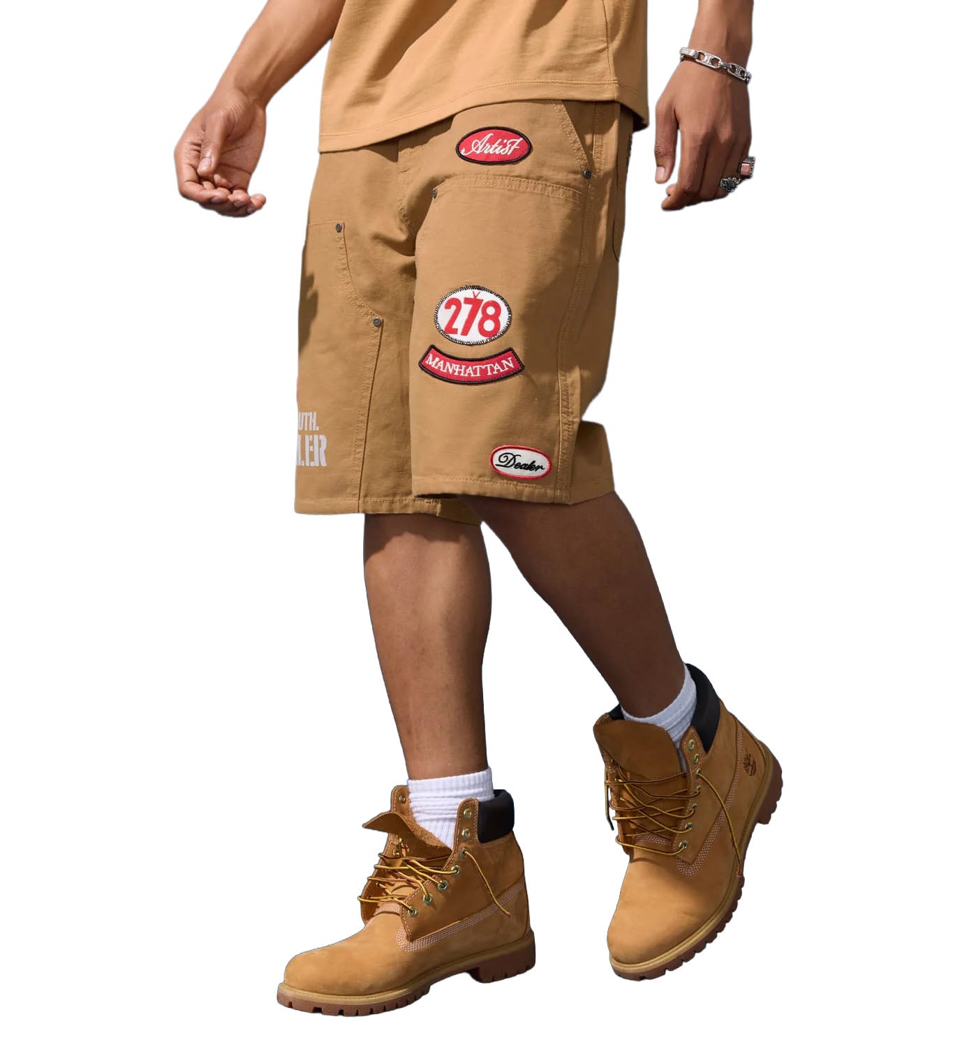 Jordan Craig Retro Re-Up Shorts Wheat 2058S | Pro Feet