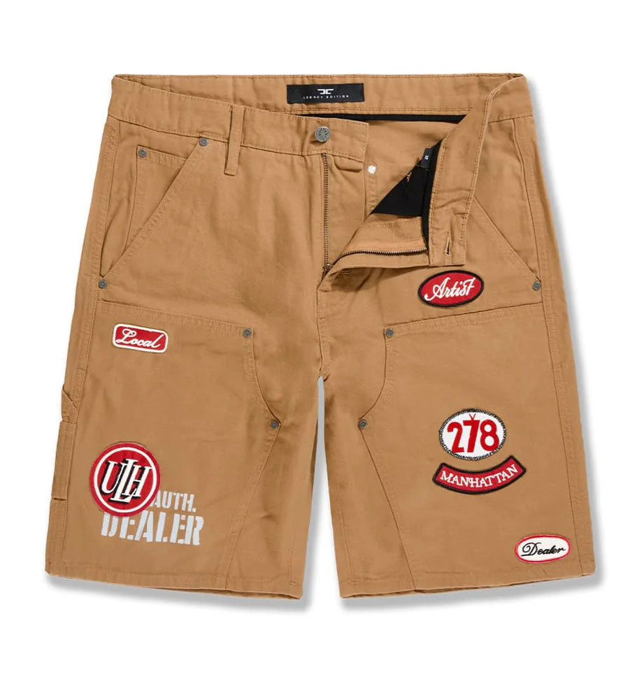 Jordan Craig Retro Re-Up Shorts Wheat 2058S | Pro Feet