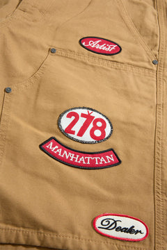 Jordan Craig Retro Re-Up Shorts Wheat 2058S | Pro Feet