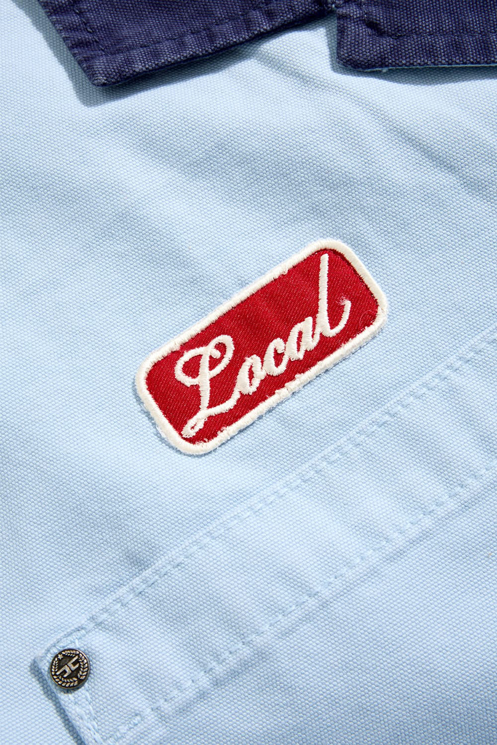 Jordan Craig The Re-Up Mechanic Shirt Service Blue 2059-4F | Pro Feet