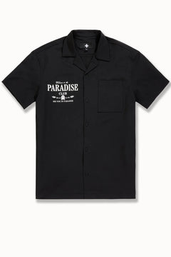 See You In Paradise Paradise Club S/S Shirt Black | Pro Feet | PY2066T