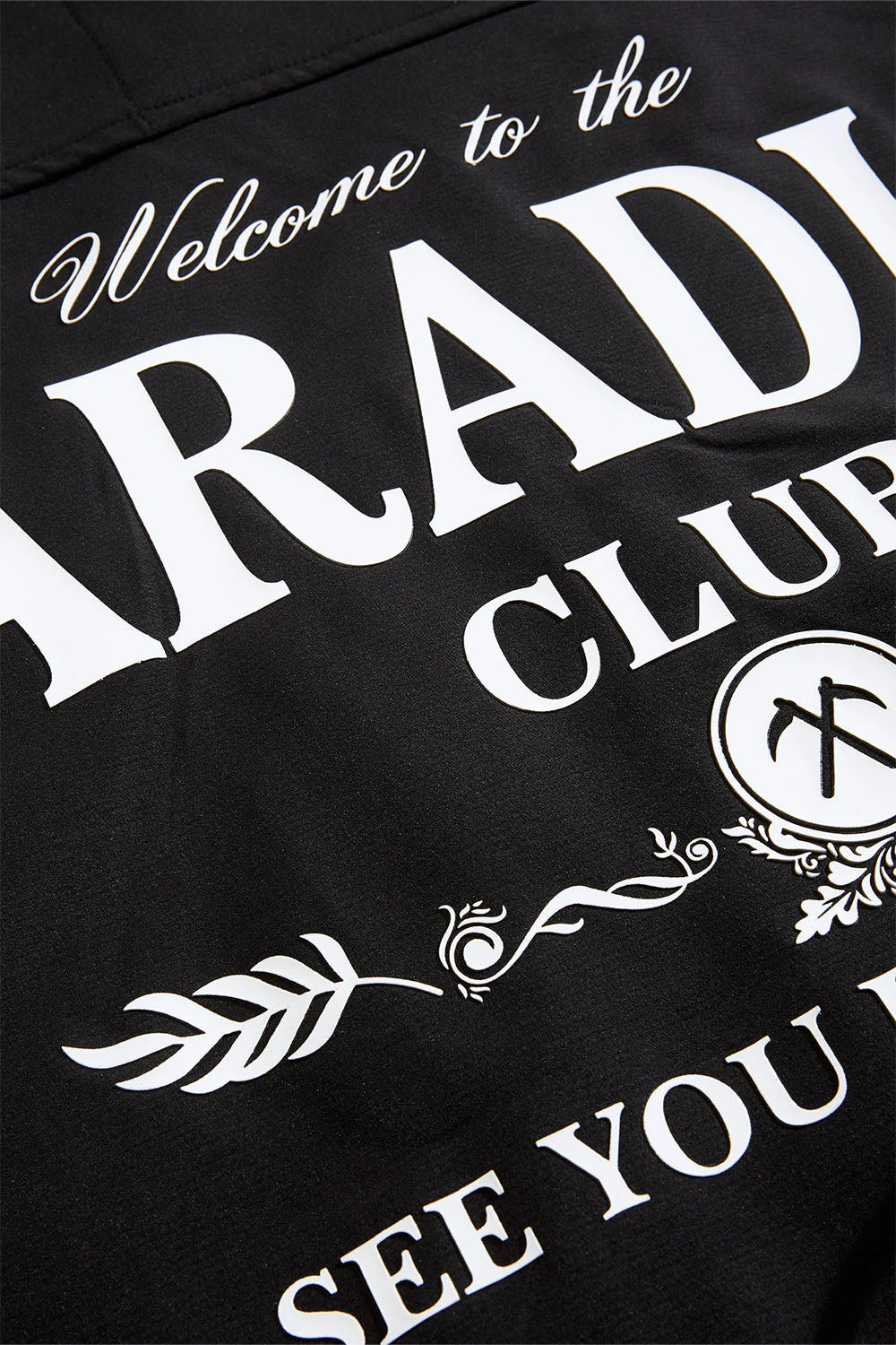 See You In Paradise Paradise Club S/S Shirt Black | Pro Feet | PY2066T