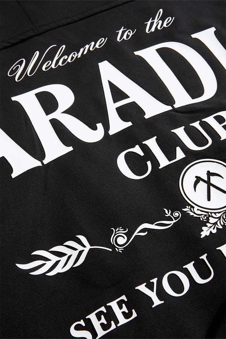See You In Paradise Paradise Club S/S Shirt Black | Pro Feet | PY2066T