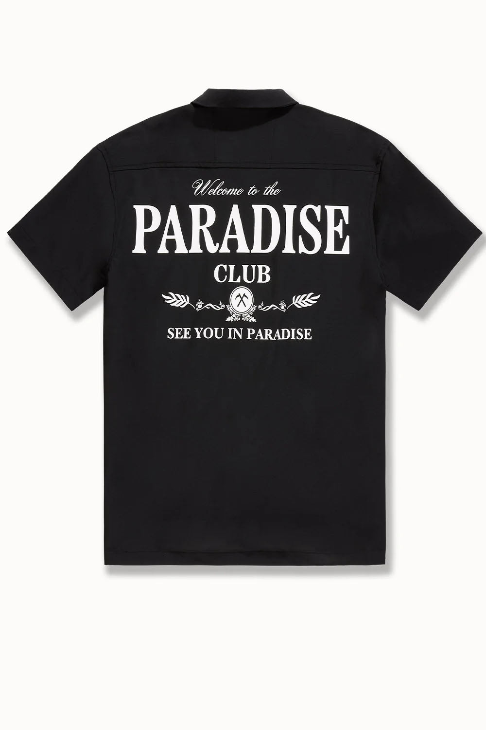 See You In Paradise Paradise Club S/S Shirt Black | Pro Feet | PY2066T