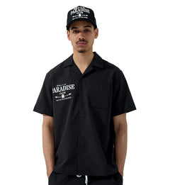 See You In Paradise Paradise Club S/S Shirt Black | Pro Feet | PY2066T
