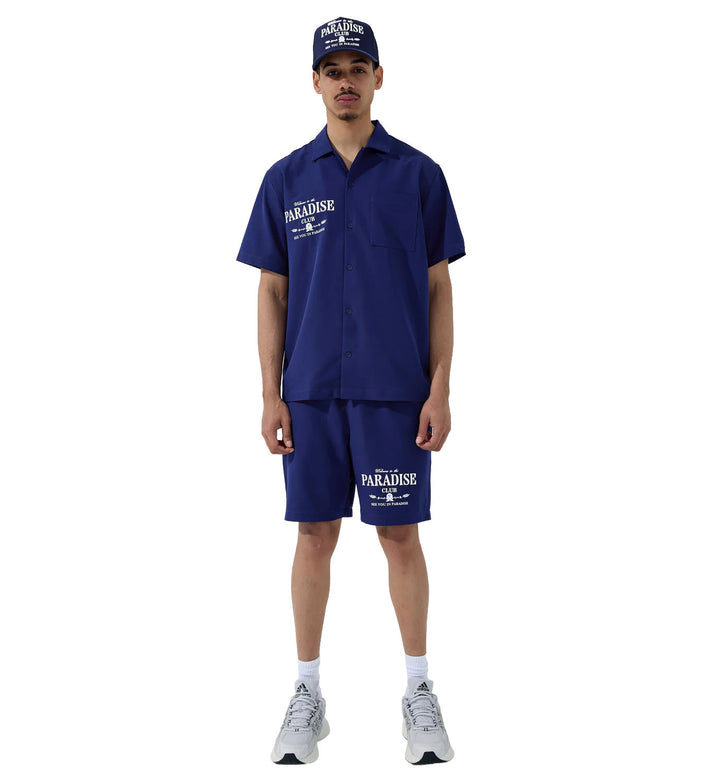 See You In Paradise Paradise Club S/S Shirt Navy | Pro Feet | PY2066T
