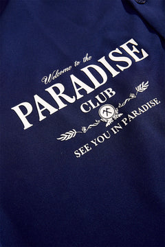 See You In Paradise Paradise Club S/S Shirt Navy | Pro Feet | PY2066T