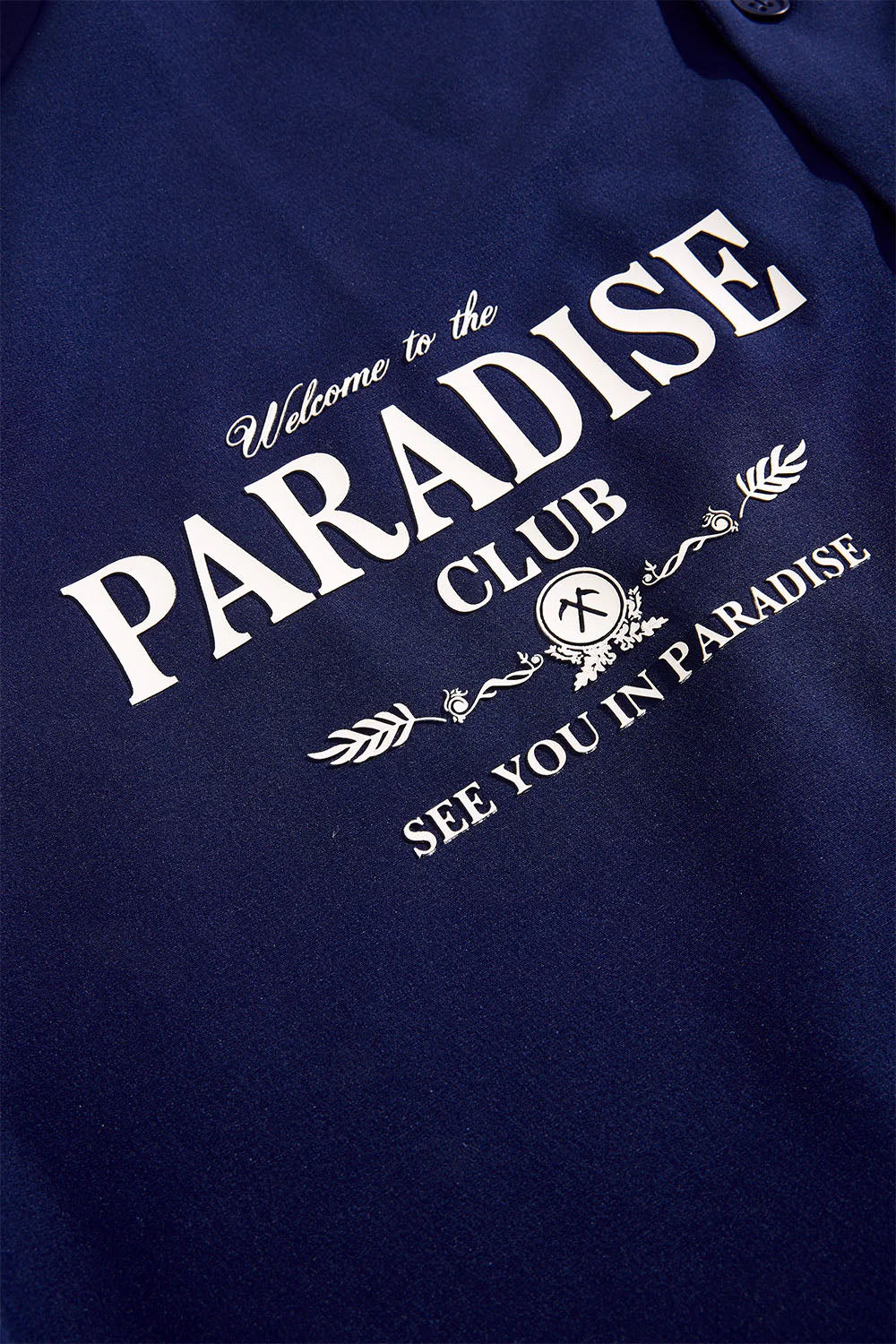 See You In Paradise Paradise Club S/S Shirt Navy | Pro Feet | PY2066T
