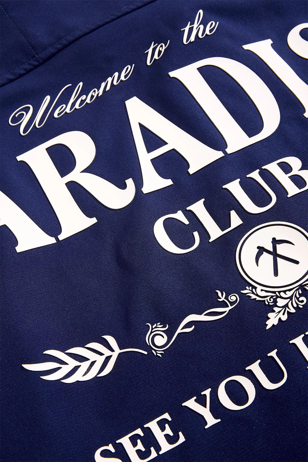 See You In Paradise Paradise Club S/S Shirt Navy | Pro Feet | PY2066T