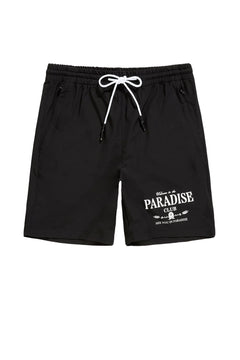 See You In Paradise Paradise Club Shorts Black | Pro Feet | SK2066STY