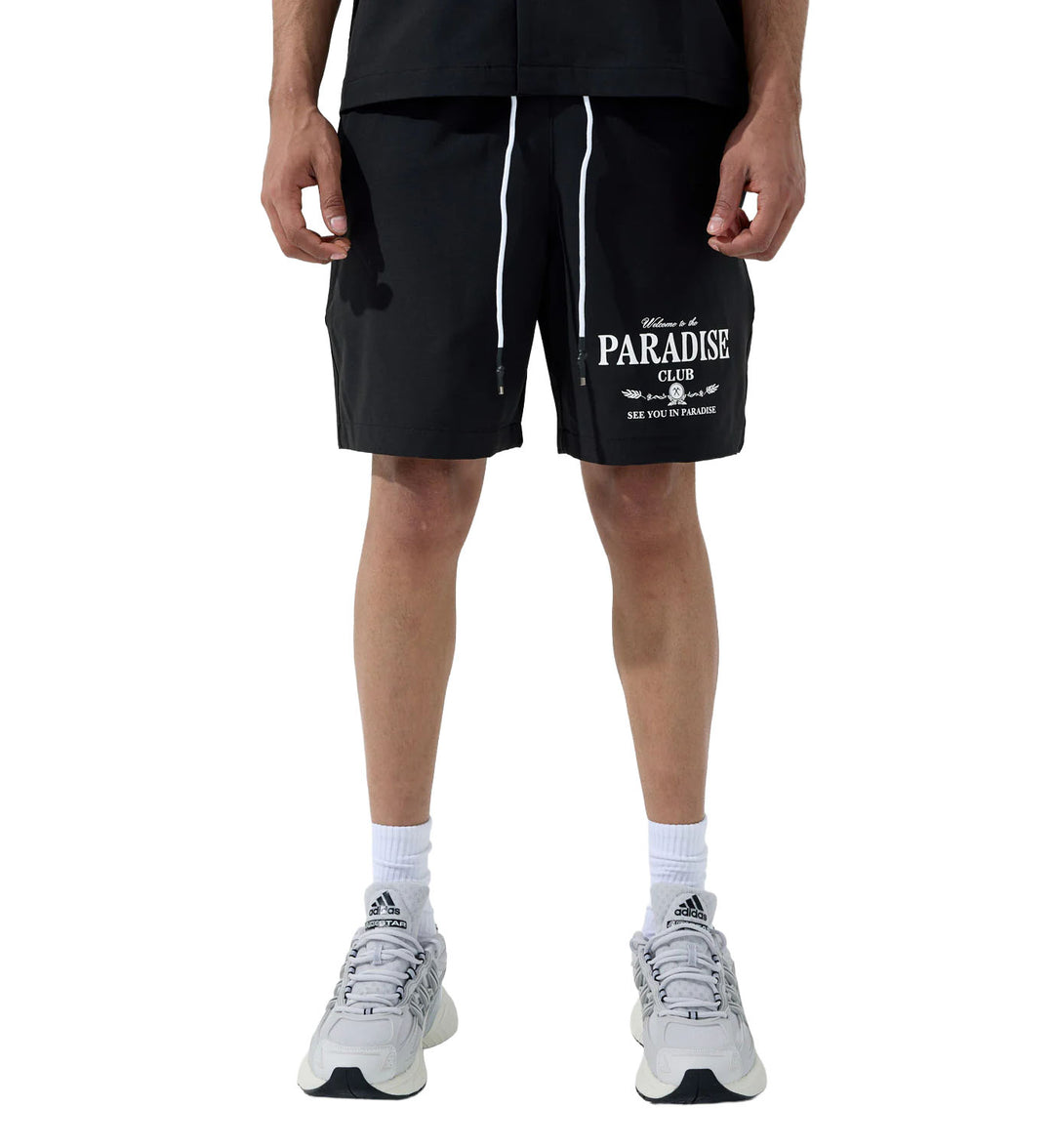 See You In Paradise Paradise Club Shorts Black | Pro Feet | SK2066STY