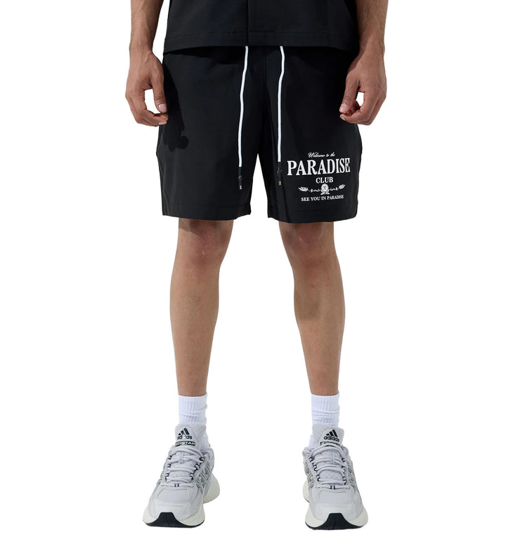 See You In Paradise Paradise Club Shorts Black | Pro Feet | SK2066STY